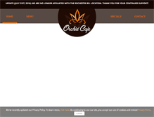Tablet Screenshot of orchid-cafe.com